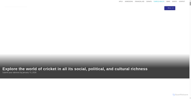 Security scan screenshot of https://lums.edu.pk