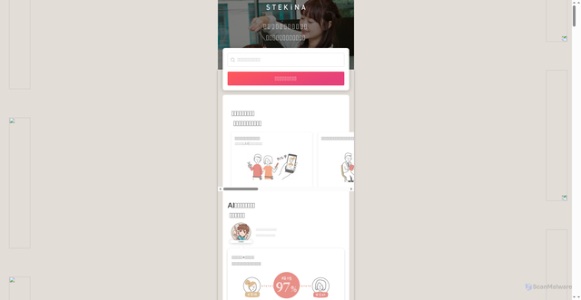 Security scan screenshot of https://stekina.com