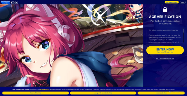 Security scan screenshot of https://xnxx.nutaku.net