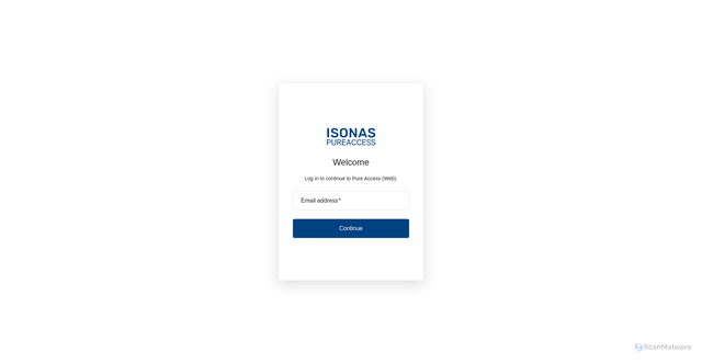 Security scan screenshot of https://isonaspureaccesscloud.com