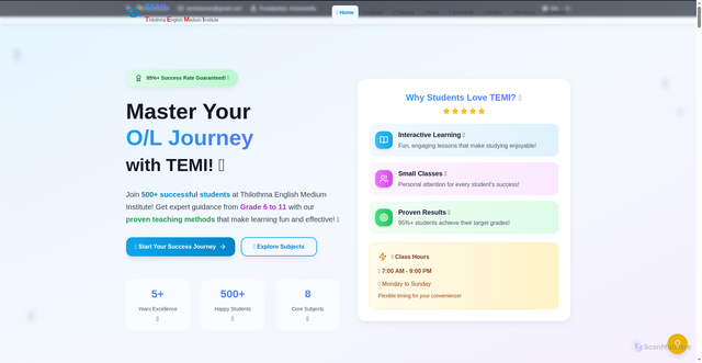 Security scan screenshot of https://thilothma.pages.dev/