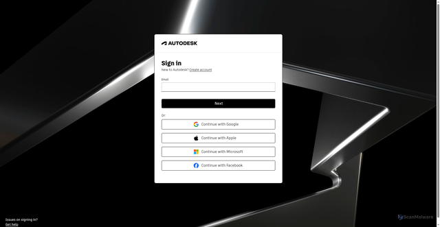 Security scan screenshot of https://admin.b360.eu.autodesk.com