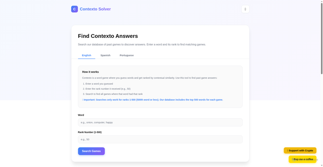 Security scan screenshot of https://contexto.servegame.com/