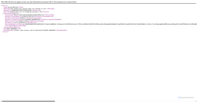 Security scan screenshot of prod-encdn-volcdn.kurogame.net