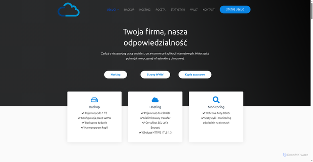 Security scan screenshot of https://kamilszczepanski.com