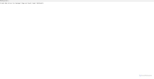 Security scan screenshot of https://mobile-2171.api.privacy-center.org