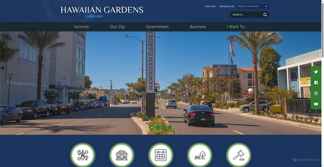 Security scan screenshot of https://www.hgcity.org/