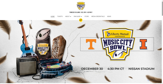 Security scan screenshot of https://www.musiccitybowl.com/