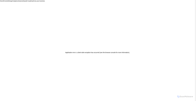 Security scan screenshot of https://upsell.conversionbear.com/