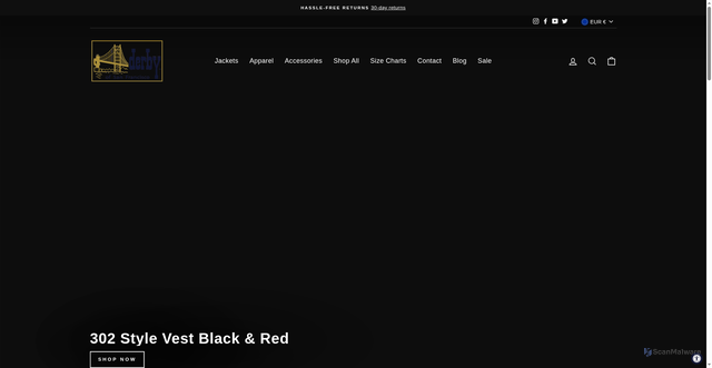Security scan screenshot of https://www.derbysf.com/?srsltid=AfmBOor59lCSPYjGTs_KN9b3XW5xNvNI0qhKbgZoRuaIDy1YI-GiUsBH