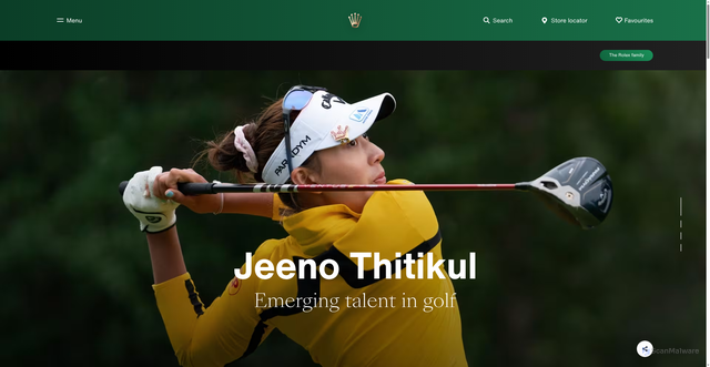 Security scan screenshot of https://www.rolex.com/rolex-family/golf/jeeno-thitikul