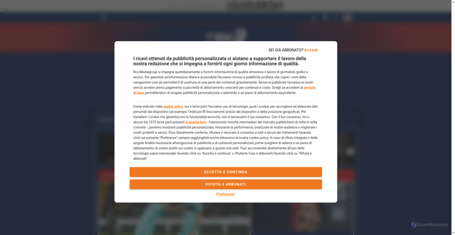 Security scan screenshot of https://www.tuttobolognaweb.it/