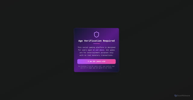 Security scan screenshot of https://gamesocialflow.online/