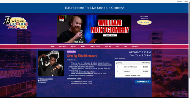 Security scan screenshot of https://bricktowntulsa-com.seatengine.com/shows/315511