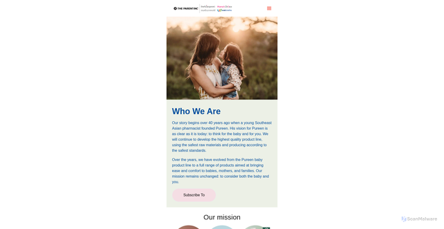 Security scan screenshot of https://babymartjietinring.top/