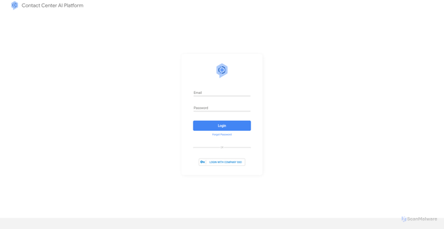 Security scan screenshot of https://mns-prod-csc-2a60aid.ew2.ccaiplatform.com