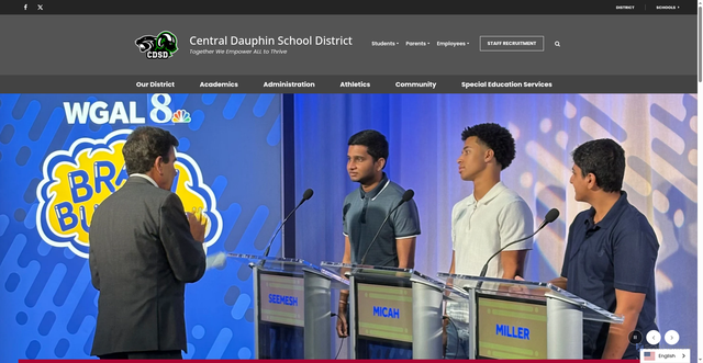 Security scan screenshot of https://www.cdschools.org/