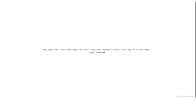 Security scan screenshot of http://botmedya.com/tiktok/begeni