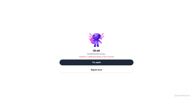 Security scan screenshot of https://app.gizmo.ai