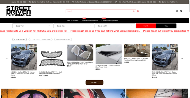 Security scan screenshot of https://streetdrivenperformance.net