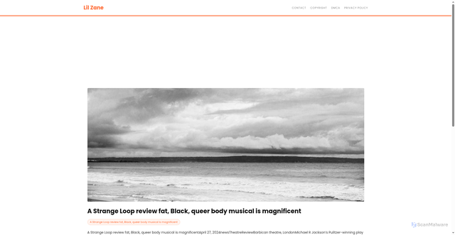 Security scan screenshot of https://bintangtrendblog-dpkzwxeonaup.edgeone.app/a-strange-loop-review-fat-black-queer-body-musical-is-magnificent.html