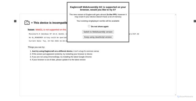 Security scan screenshot of https://brief-blue-xl6cpb0tub-of9wf34a12.edgeone.app/