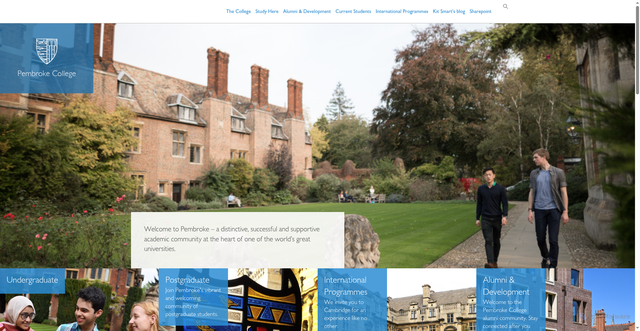 Security scan screenshot of http://www.pem.cam.ac.uk/