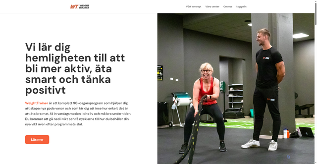 Security scan screenshot of https://weighttrainer.se