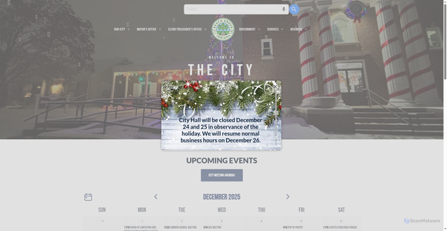 Security scan screenshot of https://beechgrove.gov/