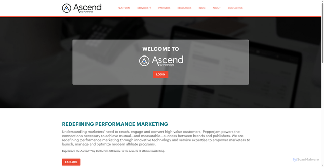 Security scan screenshot of https://www.pntrac.com