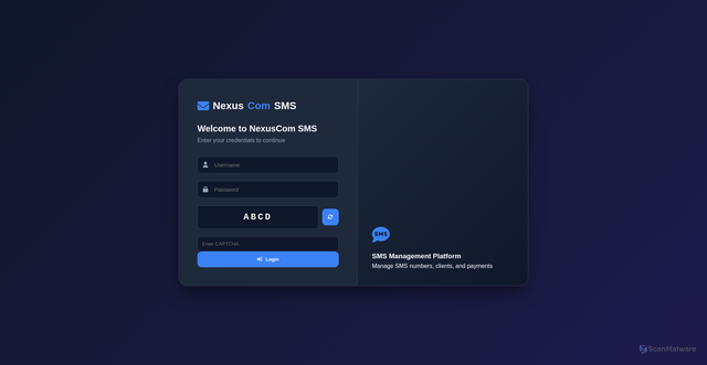 Security scan screenshot of https://nexus-com-sms-org-fcwez5fiva.edgeone.app/