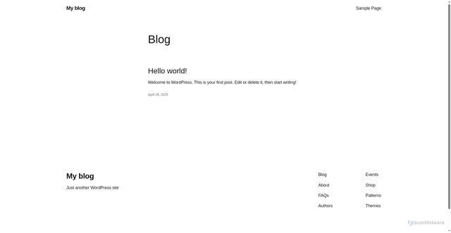 Security scan screenshot of https://hartleyiowa.gov/