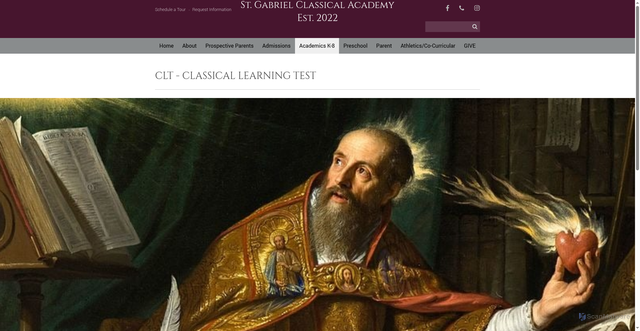 Security scan screenshot of https://stgclassical.com/clt