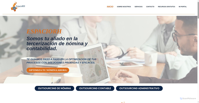 Security scan screenshot of https://toutatisbpo.com