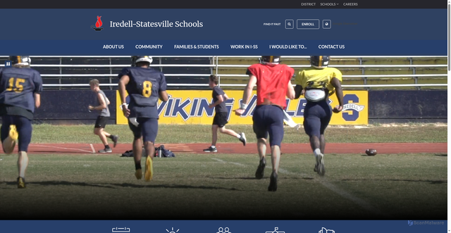 Security scan screenshot of https://www.issnc.org/