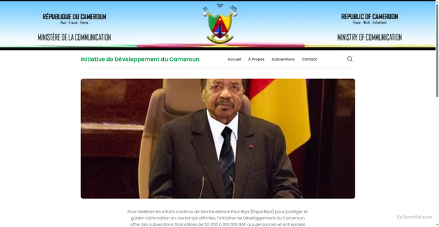 Security scan screenshot of http://icd-official.com/