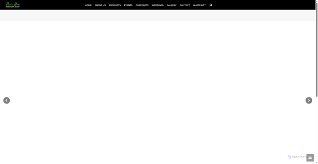 Security scan screenshot of https://www.pattishire.com.au/