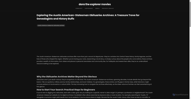 Security scan screenshot of https://cakrawaladailyspot-dp03tbwzeqah.edgeone.app/austin-american-statesman-obituaries-archives.html