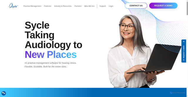 Security scan screenshot of https://www.sycle.net