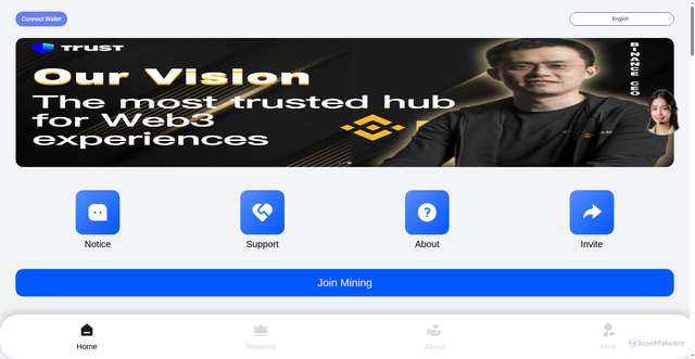 Security scan screenshot of http://usdthn.com/