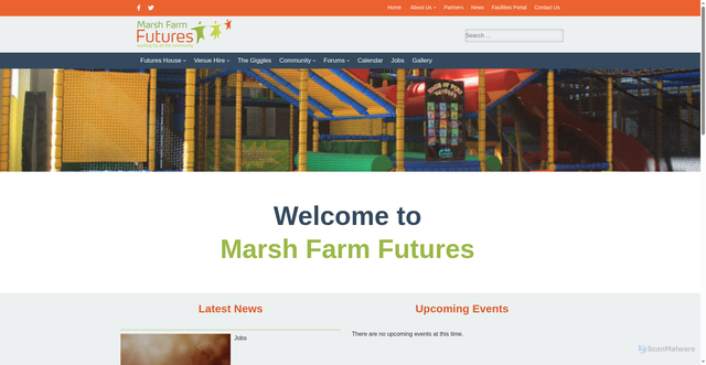 Security scan screenshot of https://marshfarmfutures.co.uk/