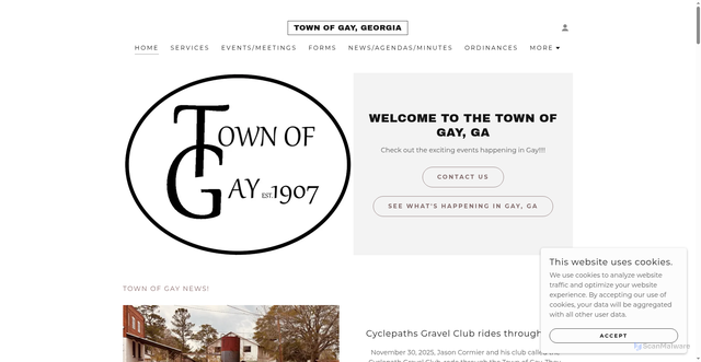 Security scan screenshot of https://gayga.gov/