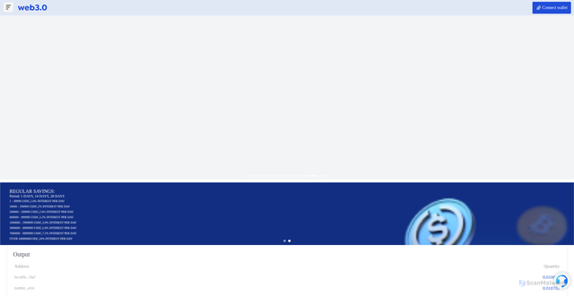 Security scan screenshot of http://web3pow.com/