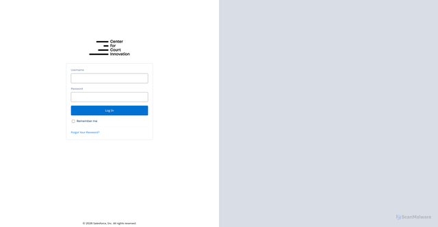 Security scan screenshot of https://courtinnovation--c.vf.force.com