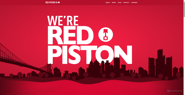 Security scan screenshot of https://redpiston.com