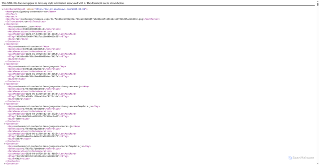 Security scan screenshot of https://static.portalcontenidos.com