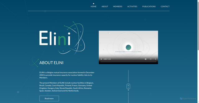 Security scan screenshot of https://elini.net