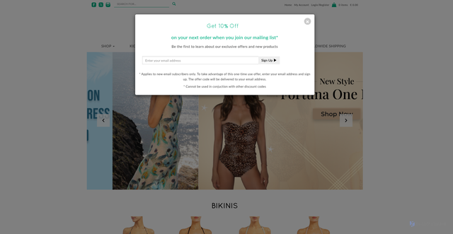 Security scan screenshot of https://www.elizabethhurley.com/