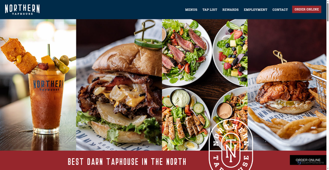 Security scan screenshot of https://northerntaphouse.com/