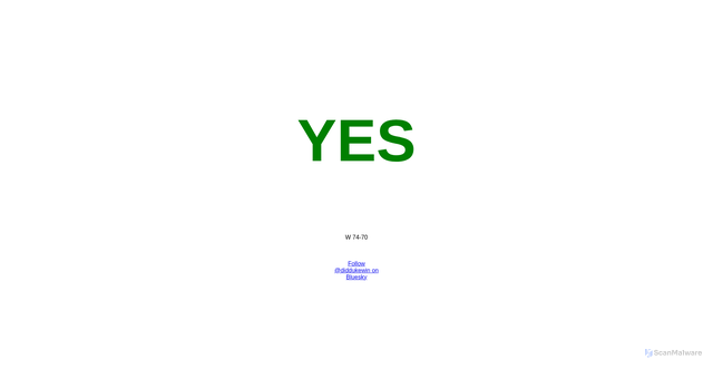 Security scan screenshot of https://diddukewin.com/